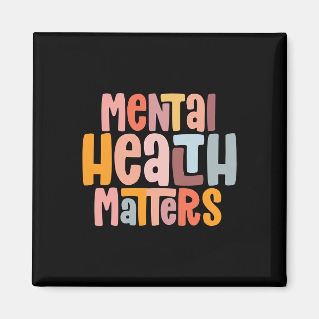 Íman Problemas de saúde mental Sensibilização (Frente)