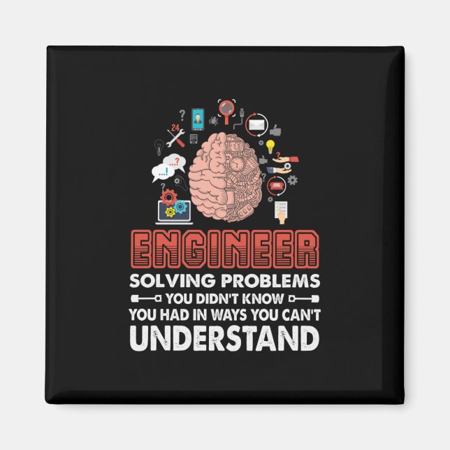 Íman Problemas de solução de engenheiros (Frente)