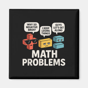 Íman Problemas Matemáticos Símbolos Engraçados Professo