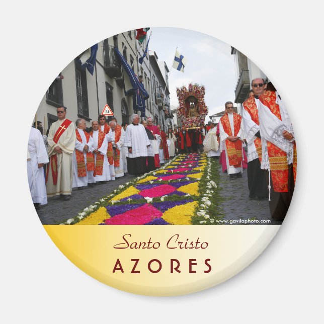 Íman Procissão de Santo Cristo (Frente)