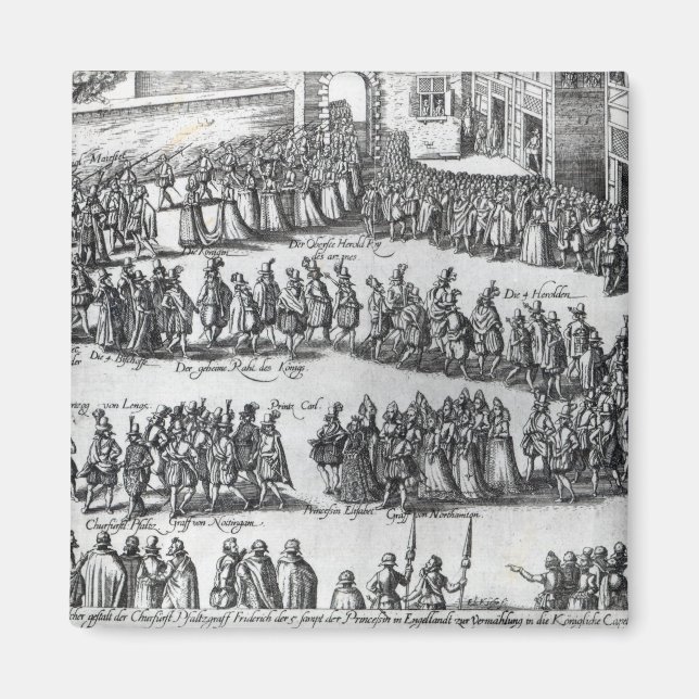 Íman Procissão Elizabethan (Frente)