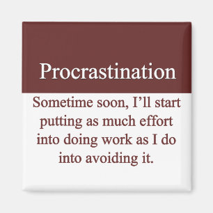 Íman Procrastinação
