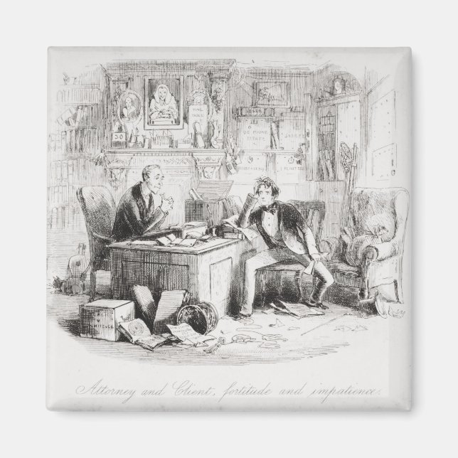 Íman Procurador e Cliente, força e impaciência (Frente)