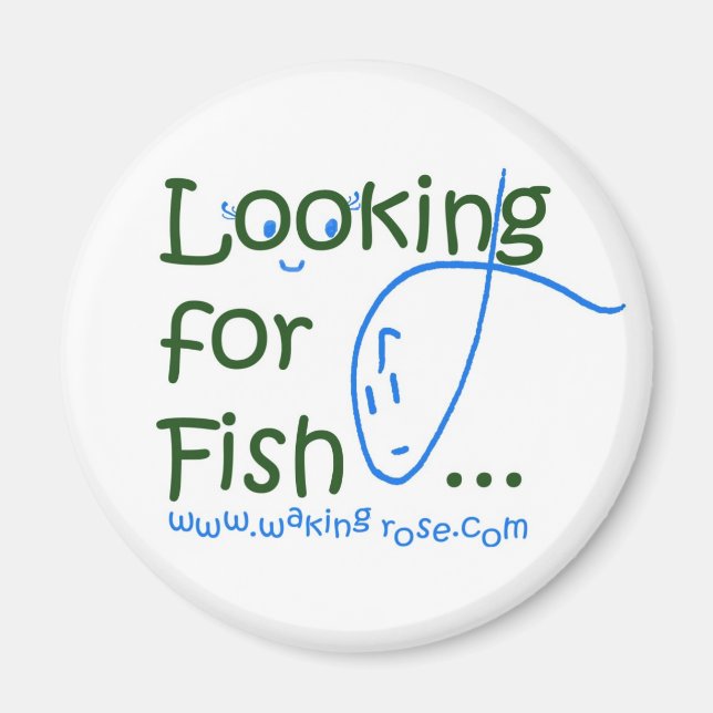 Íman Procurando Peixe... (Frente)