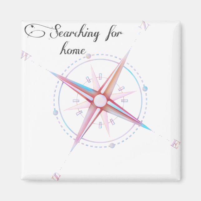 Íman Procurando por bússola doméstica (Frente)