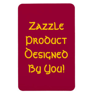 Íman Produto Zazzle Projetado Por Você!