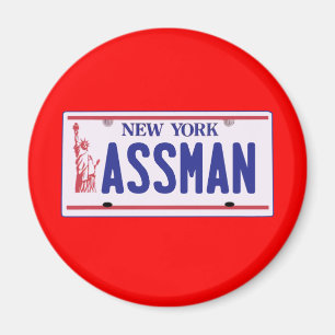 Íman Produtos da matrícula de Assman New York