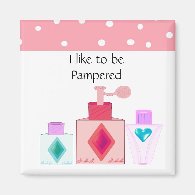 Íman Produtos de beleza (Frente)