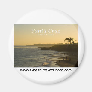 Íman Produtos de Califórnia do por do sol de Santa Cru