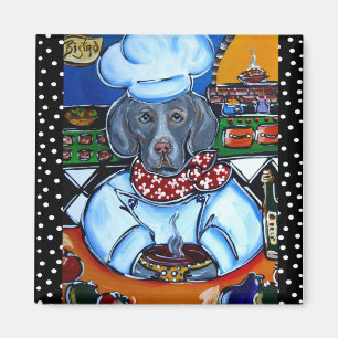 Íman Produtos de chef Weimaraner