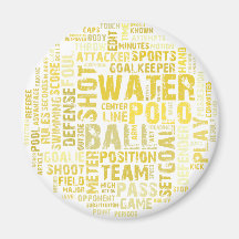 Produtos de Nuvem de Palavras "Water Polo"