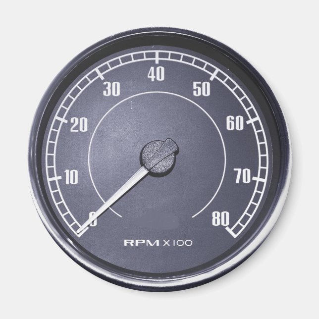Íman Produtos e presentes de design "RPM Gage" (Frente)