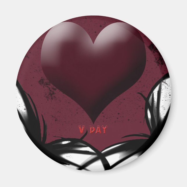 Íman produtos Goth V-Day (Frente)
