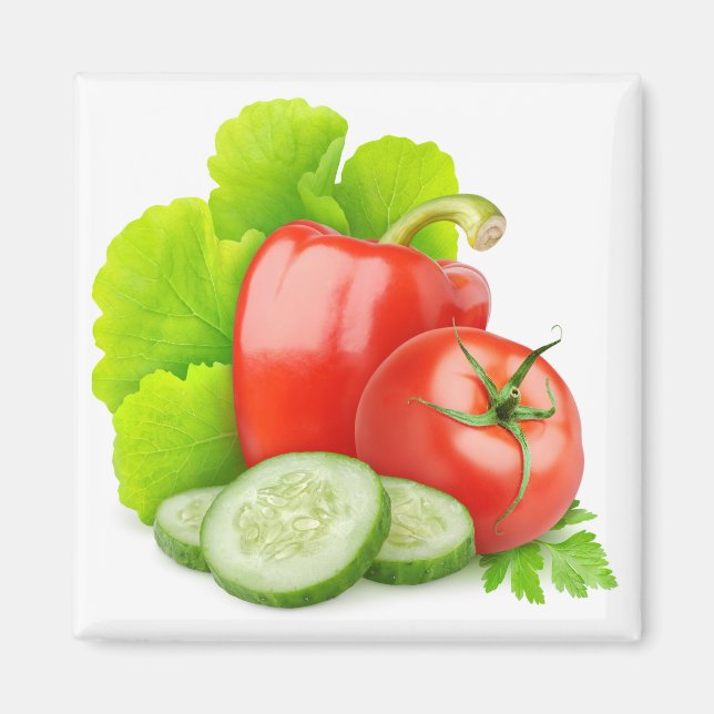 Íman Produtos hortícolas frescos (Frente)