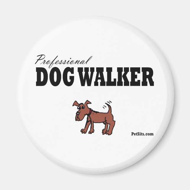 Íman Professional Dog Walker (Frente)