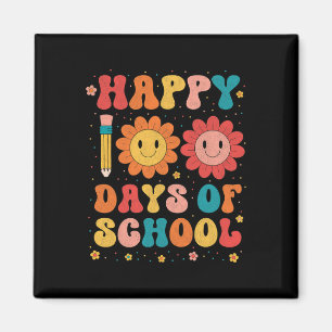 Íman Professor Aluno 100º Dia da Escola Feliz 100 Dias