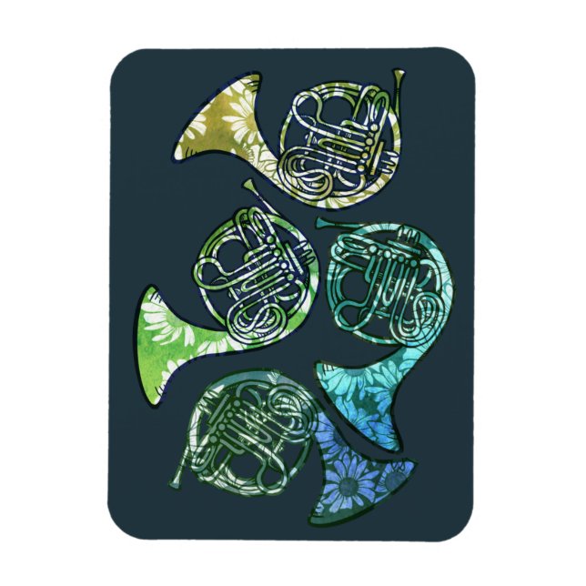 Íman Professor de Banda de Cornos Franceses (Vertical)