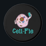 Íman Professor de Biologia Cell-Fie Engraçado Professor<br><div class="desc">Professor de Biologia Cell-Fie Engraçado Professor Pun Gift</div>