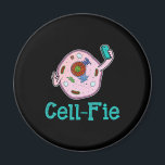 Íman Professor de Biologia Cell-Fie Engraçado Professor<br><div class="desc">Professor de Biologia Cell-Fie Engraçado Professor Pun Gift</div>