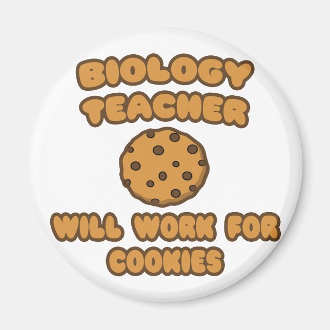 Íman Professor de Biologia... Trabalhará para Cookies (Frente)