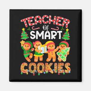 Íman Professor De Biscoitos Inteligentes Natal Gengibre