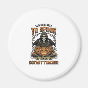 Íman Professor de Botânica de Halloween Gravura Antiga