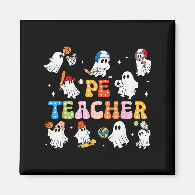 Íman Professor de Educação Física no Halloween Fantasma (Frente)