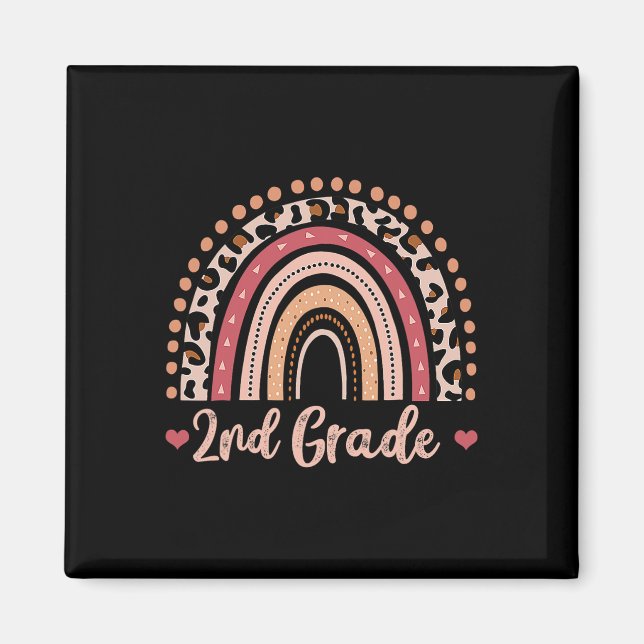 Íman Professor De Grau segundo Diversão Do Arco-Íris Vo (Frente)