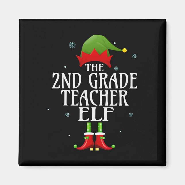 Íman Professor de Grau segundo Elf Xmas Correspondente  (Frente)