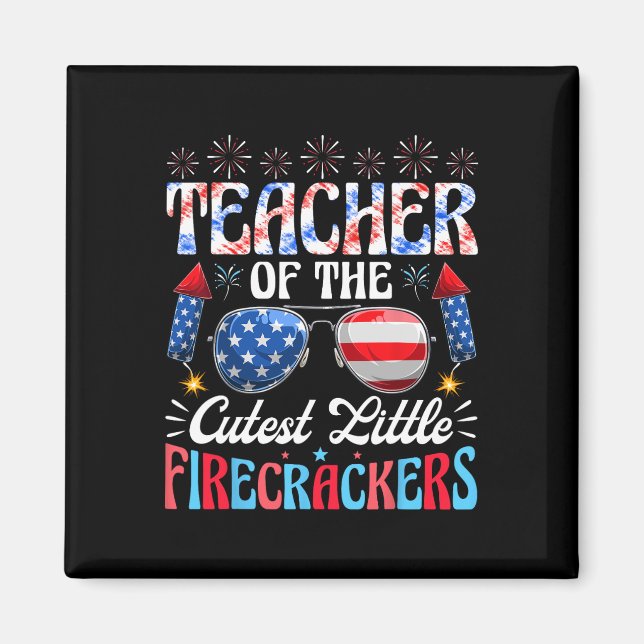 Íman Professor De Julho Dos Pequenos Bombeiros Mais Cut (Frente)