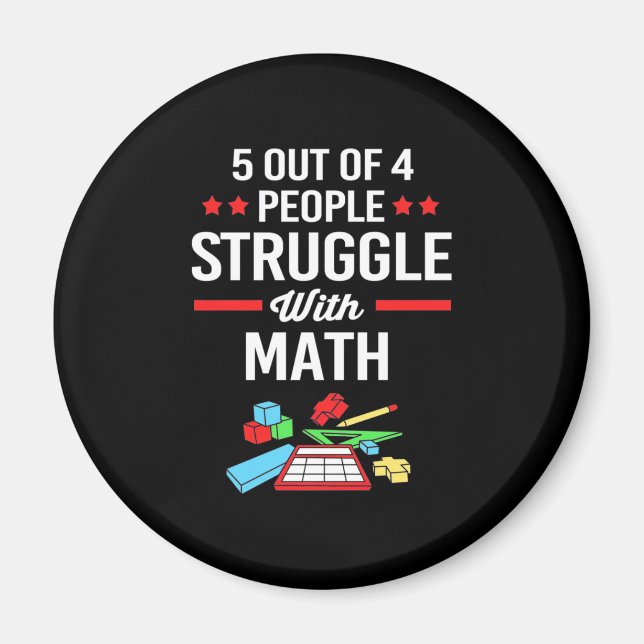 Íman Professor De Matemática 5 Em 4 Pessoas (Frente)