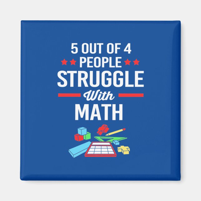 Íman Professor De Matemática 5 Em 4 Pessoas (Frente)