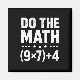 Íman Professor de Matemática Antigo Faça as Contas 67 M