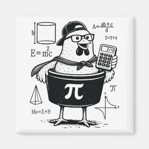 Íman Professor de Matemática Calculadora de Galinha Div