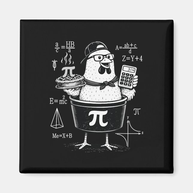 Íman Professor de Matemática Calculadora Engraçada Segu (Frente)