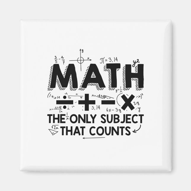 Íman Professor de Matemática | Presentes Matemáticos (Frente)