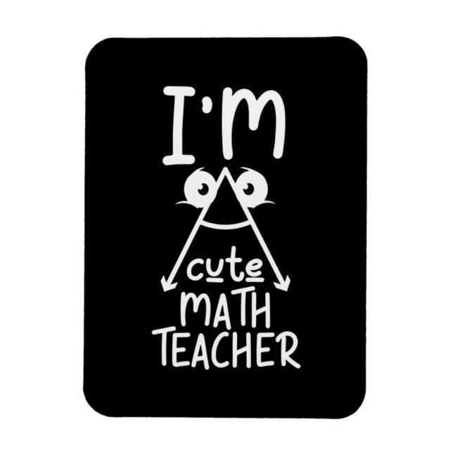 Íman Professor De Matemática Sou Professora De Matemáti (Vertical)