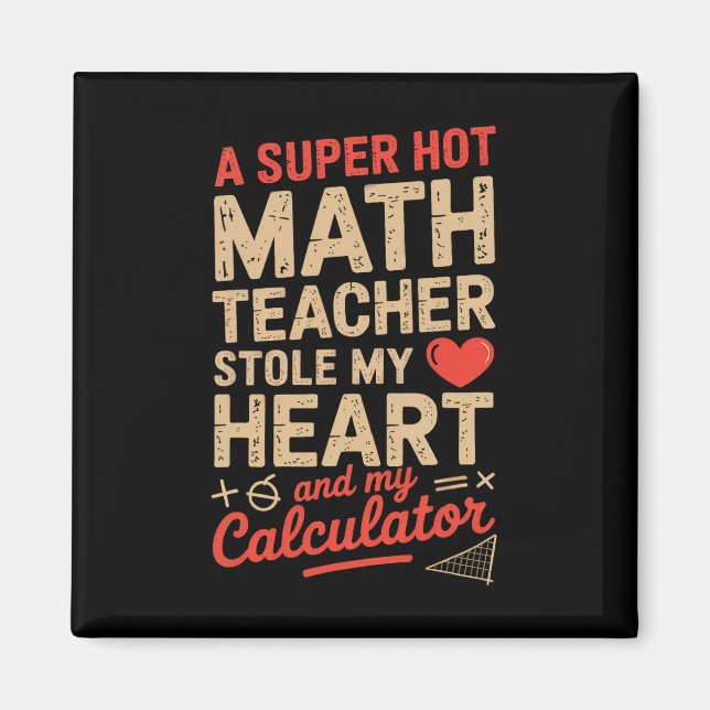 Íman Professor de Matemática Super Quente Roubou Meu Ca (Frente)