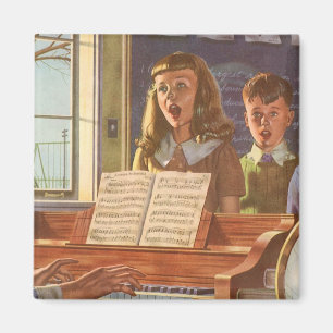 Íman Professor de Música Antiga Ensinando Alunos a Cant