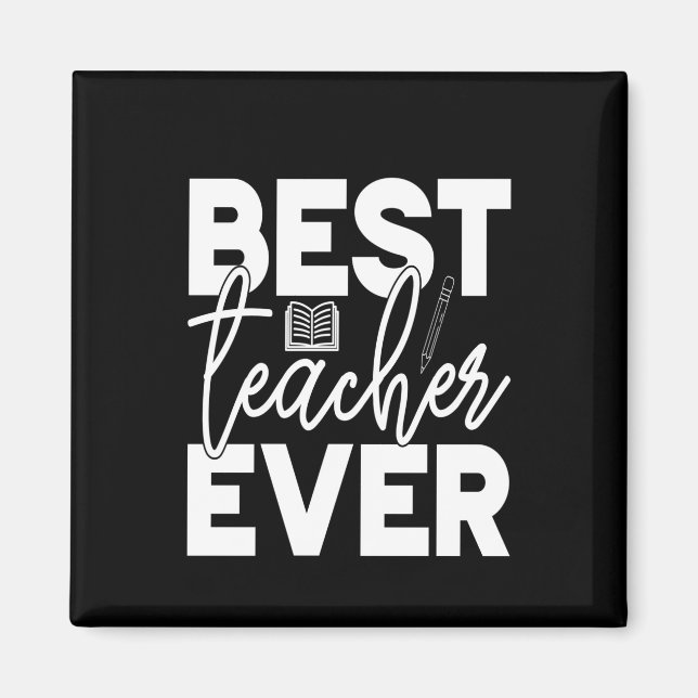 Íman Professor de presentes | Melhor Professora Do Mund (Frente)