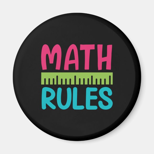 Íman Professor de presentes | Normas matemáticas (Frente)