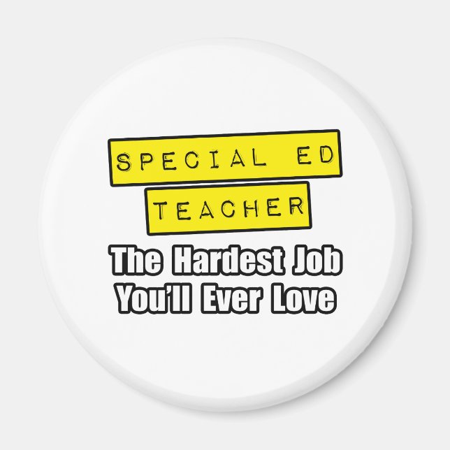 Íman Professor Especial Ed... Trabalho Mais Difícil Que (Frente)