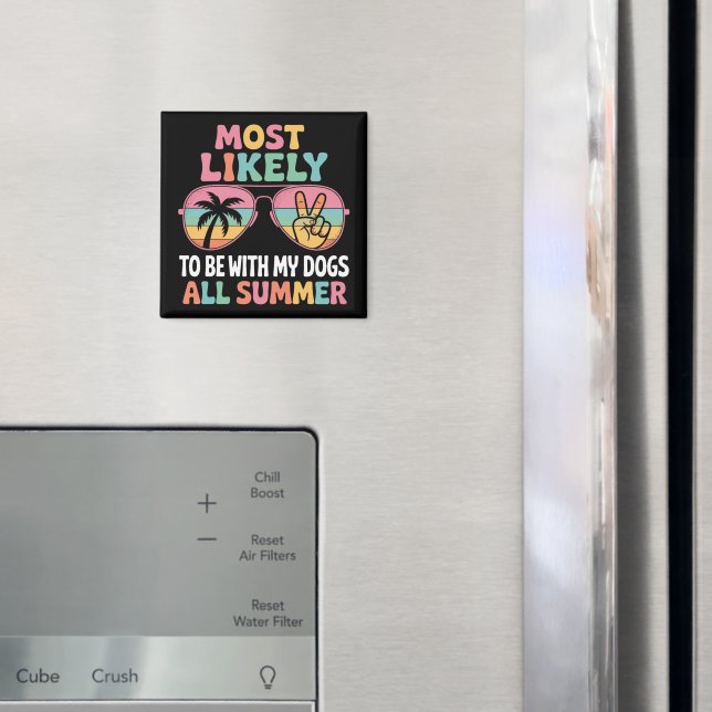 Íman Professor Mais Propenso a Estar Com Meus Cachorros (In Situ (Fridge))