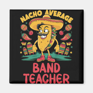 Íman Professor Nacho Médio Cinco De Mayo Mexicano Diver