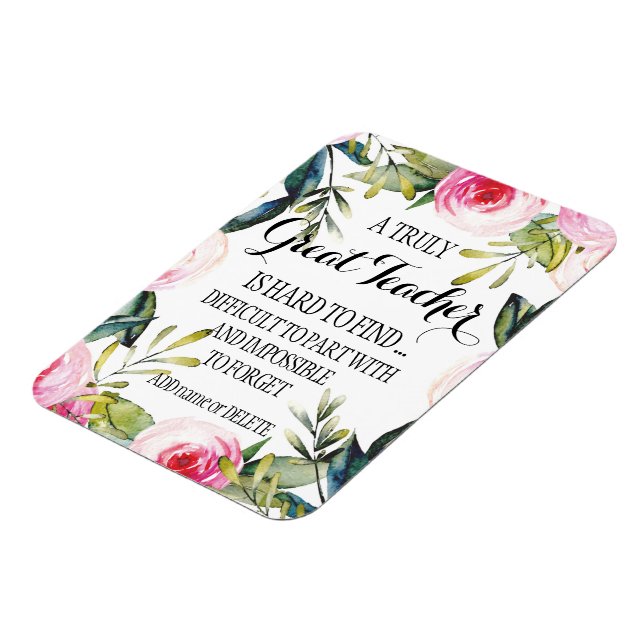 Íman Professor Obrigado Gerar Presente de Apreciação (Left Side)