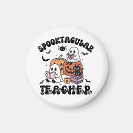 Íman Professor Spooktacular Cute Ghosts Halloween