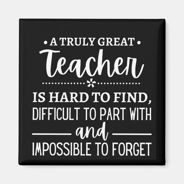 Íman Professor verdadeiramente Excelente (Frente)