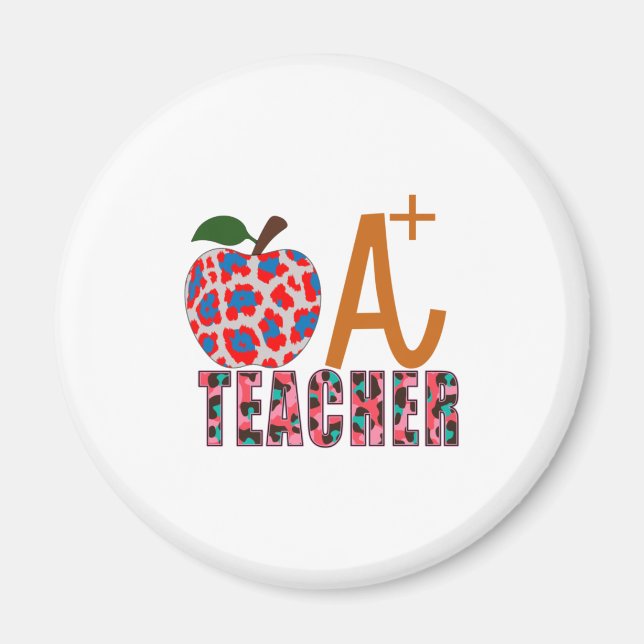 Íman Professora de Arte Apple A Mais Professora (Frente)