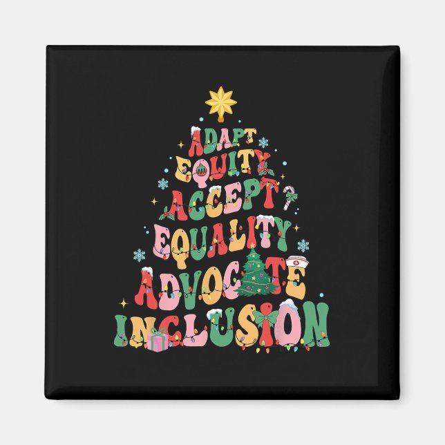 Íman Professora de Educação Especial do Xmas Engraçado  (Frente)