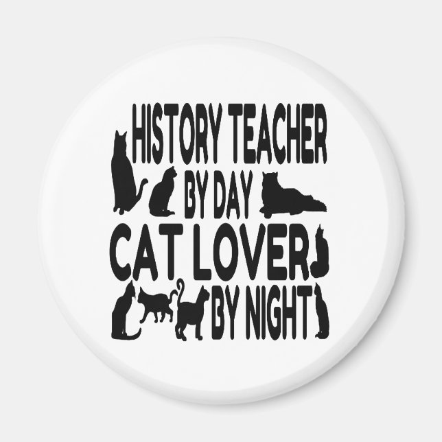 Íman Professora de História do Cat Lover (Frente)